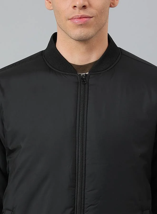 Dennis Lingo  Men Printed Panel Outdoor Bomber Jacket for Men | Best Price UAE